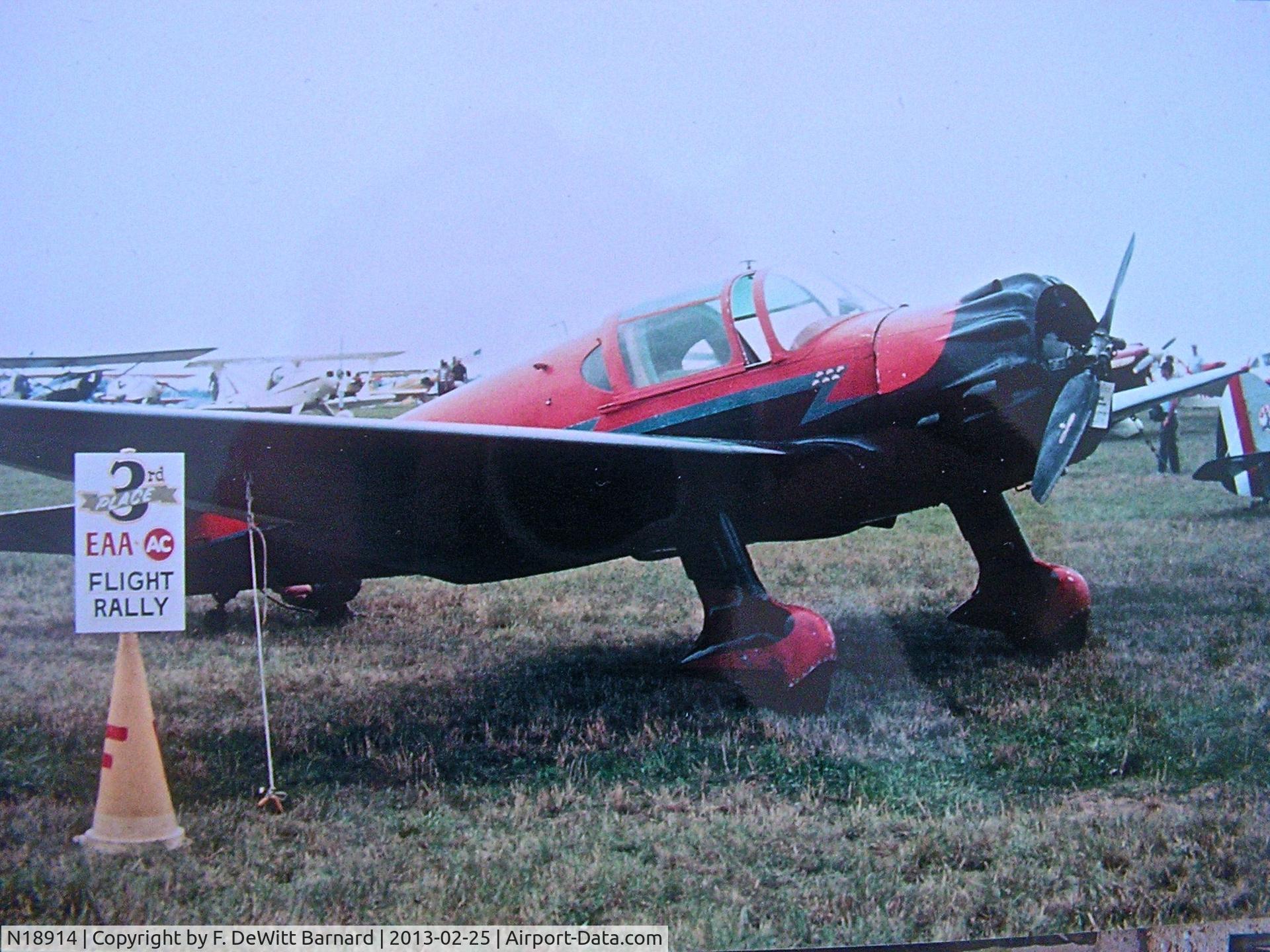 N18914, 1938 Ryan Aeronautical SCW-145 C/N 208, Photo from the 1960s