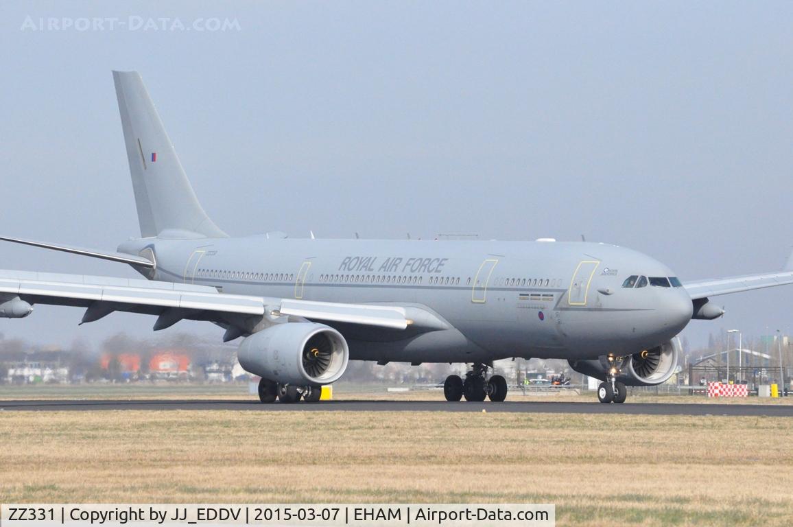 ZZ331, 2011 Airbus KC2 Voyager (A330-243MRTT) C/N 1248, Nice visitor at AMS