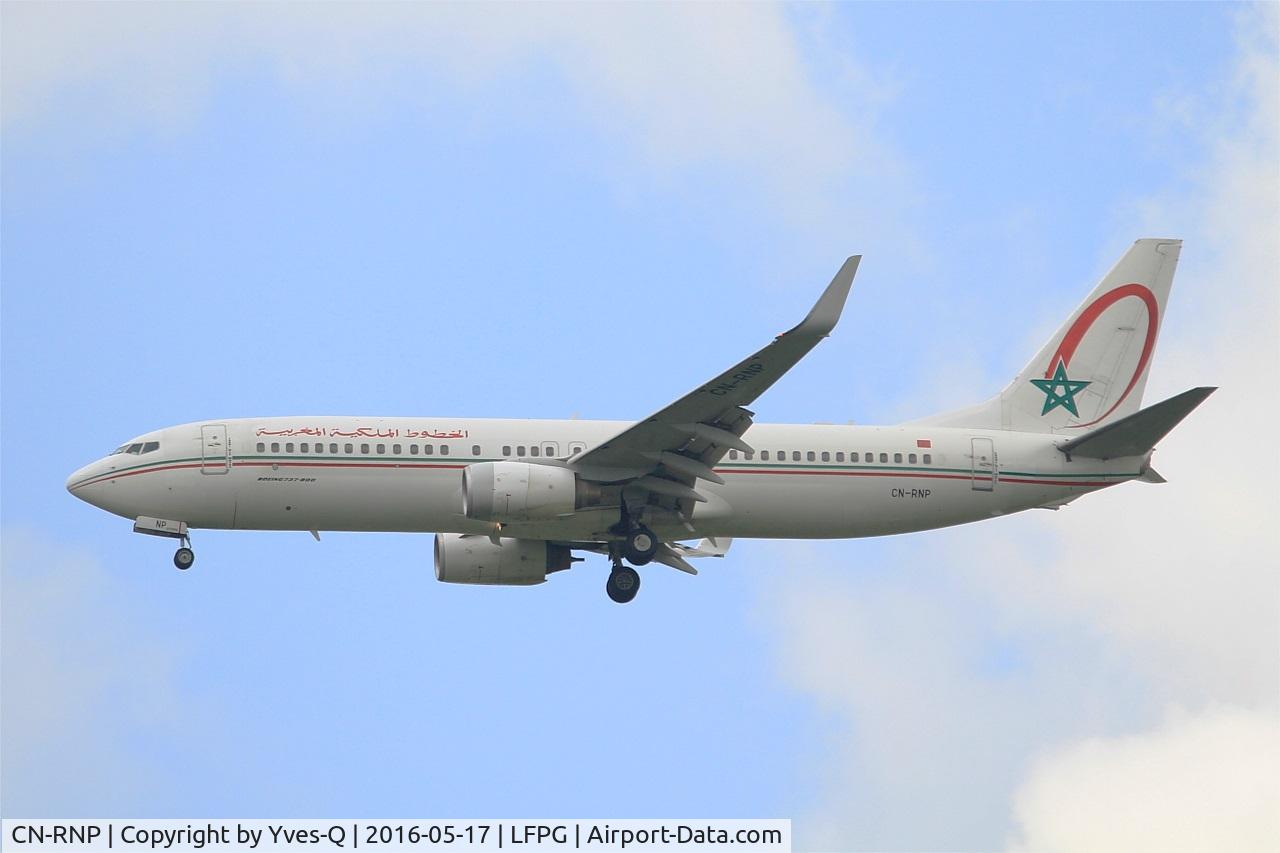 CN-RNP, 2000 Boeing 737-8B6 C/N 28983, Boeing 737-8B6, Short approach rwy 27R, Roissy Charles De Gaulle Airport (LFPG-CDG)