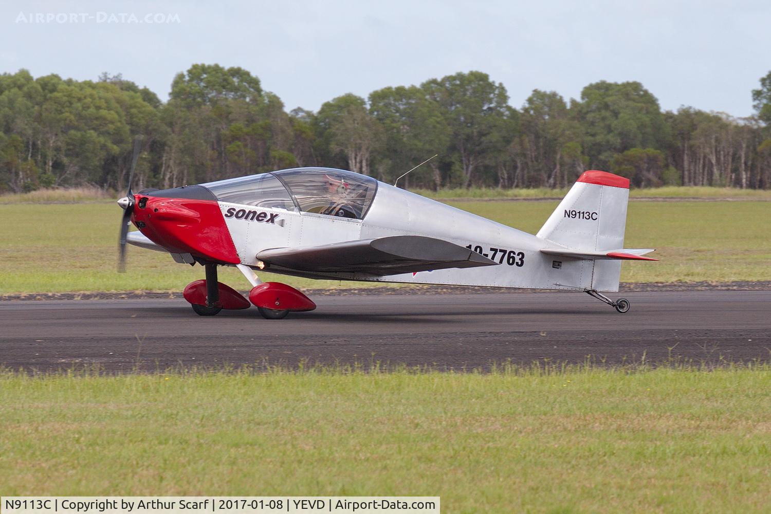 N9113C, 2001 Sonex Sonex C/N 139, The Great Eastern Fly In – Evans Head Memorial aerodrome NSW 8th of January 2017
