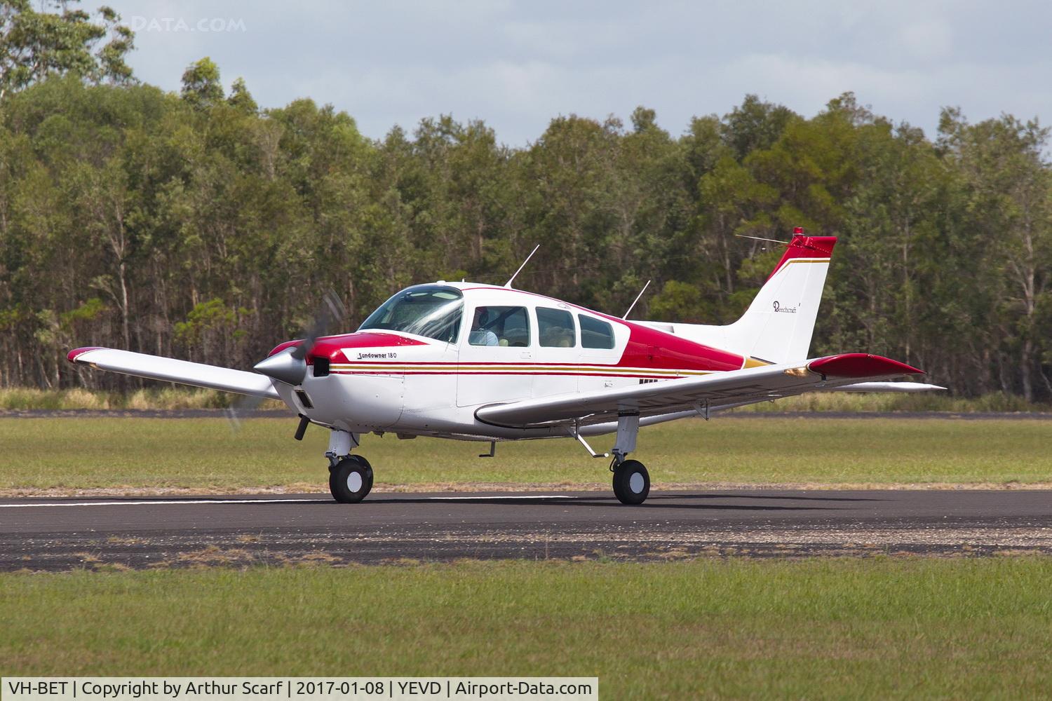 VH-BET, 1978 Beech C23 Sundowner 180 Sundowner 180 C/N M-2072, The Great Eastern Fly In – Evans Head Memorial aerodrome NSW 8th January 2017