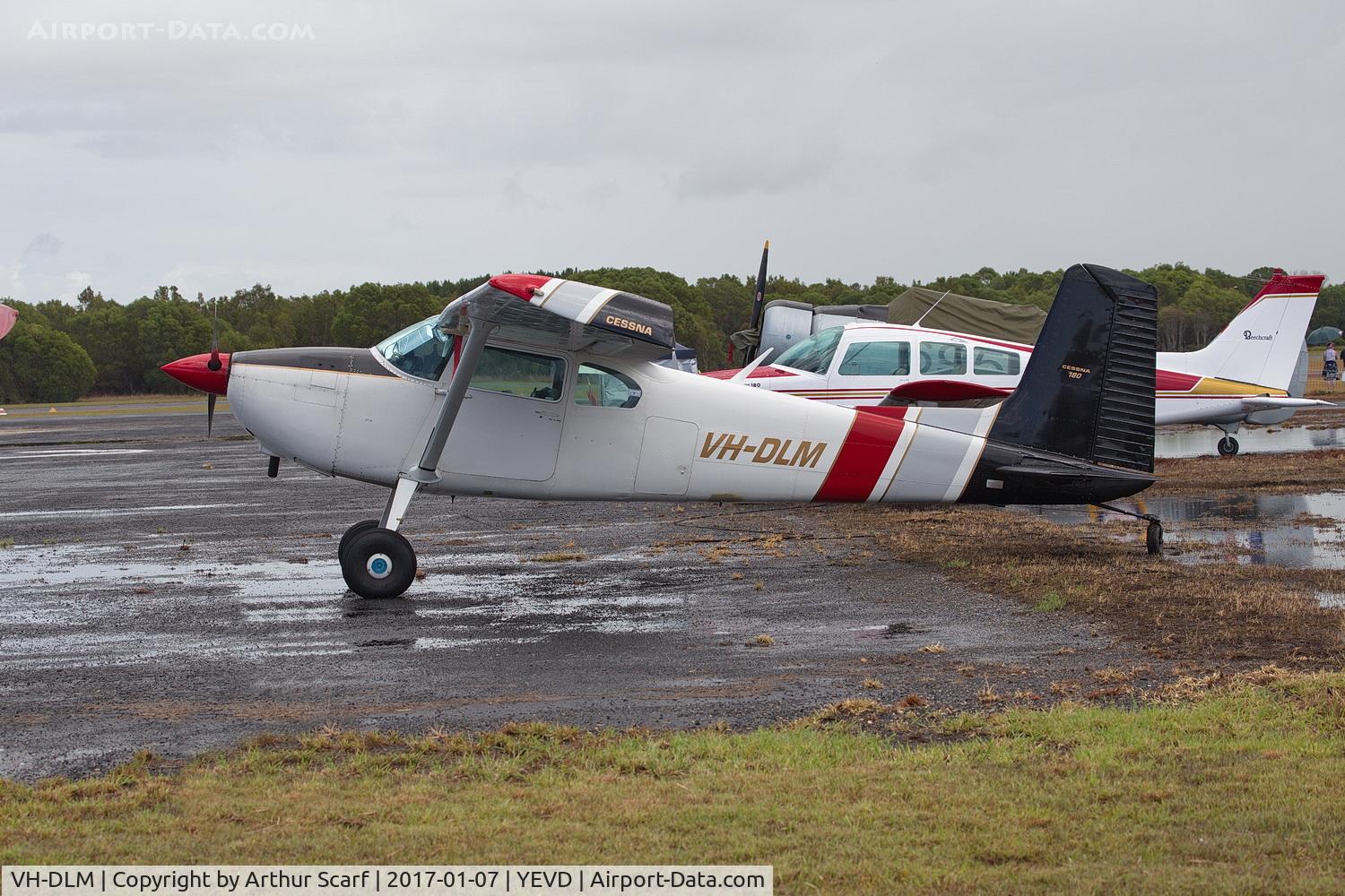 VH-DLM, 1957 Cessna 180A C/N 32812, The Great Eastern Fly In – Evans Head Memorial aerodrome NSW 7th January 2017