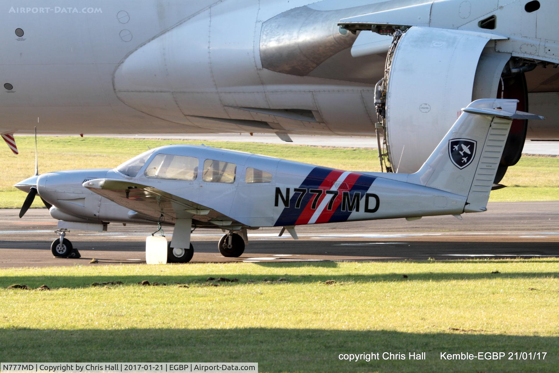 N777MD, 1981 Piper PA-28RT-201T Turbo Arrow IV Arrow IV C/N 28R-8131117, at Kemble
