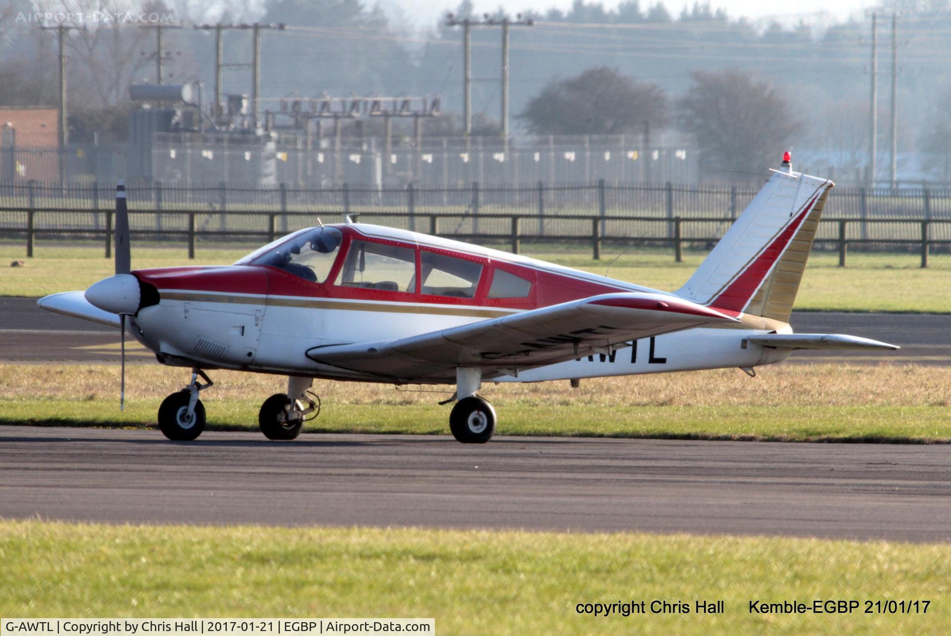 G-AWTL, 1968 Piper PA-28-180 Cherokee C/N 28-5068, at Kemble
