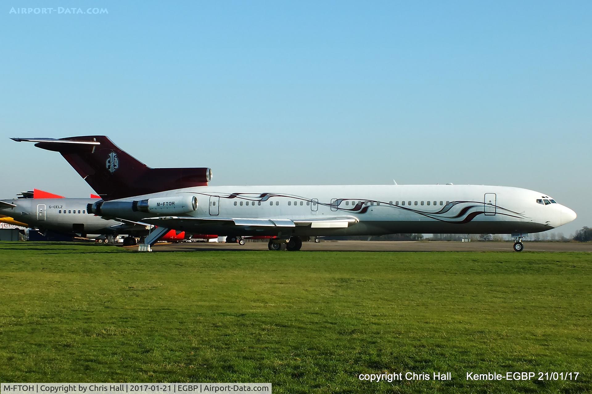 M-FTOH, 1980 Boeing 727-269 C/N 22359, in storage at Kemble