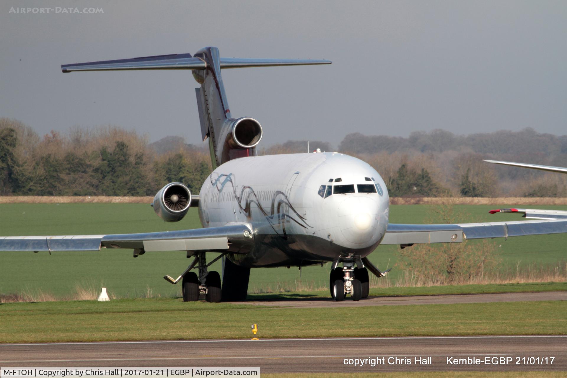 M-FTOH, 1980 Boeing 727-269 C/N 22359, in storage at Kemble