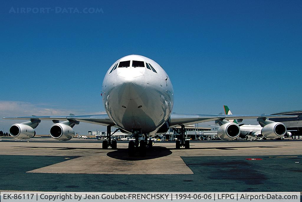 EK-86117, 1991 Ilyushin Il-86 C/N 51483209085, Armenian Airlines (stored DME by 2005)