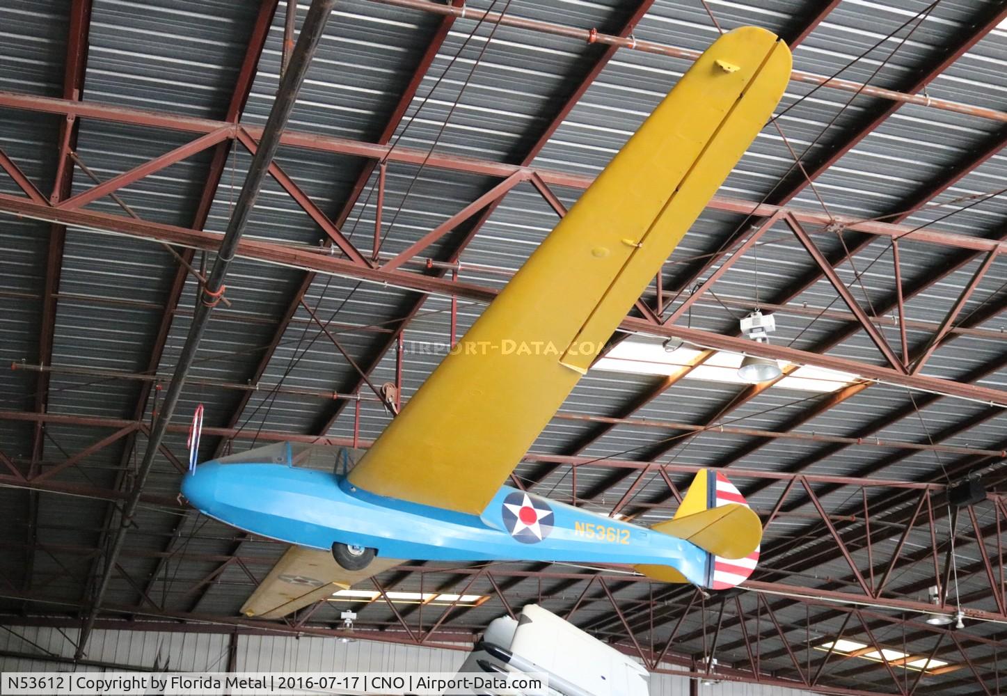 N53612, 1945 Laister-kauffman LK-10A C/N 9, TG-4 Glider