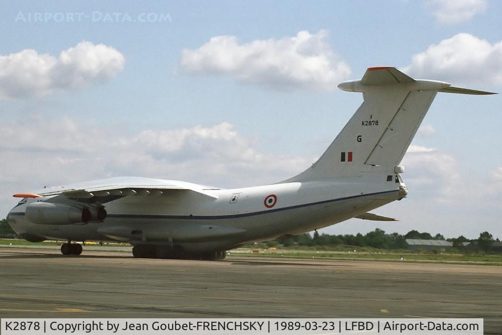 K2878, 1986 Ilyushin Il-76MD C/N 0063465970, Indian Air Force parking Fox