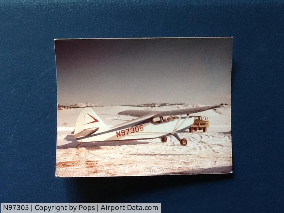 N97305, 1946 Stinson 108 Voyager C/N 108-305, 1978 South East Montana on the ranch