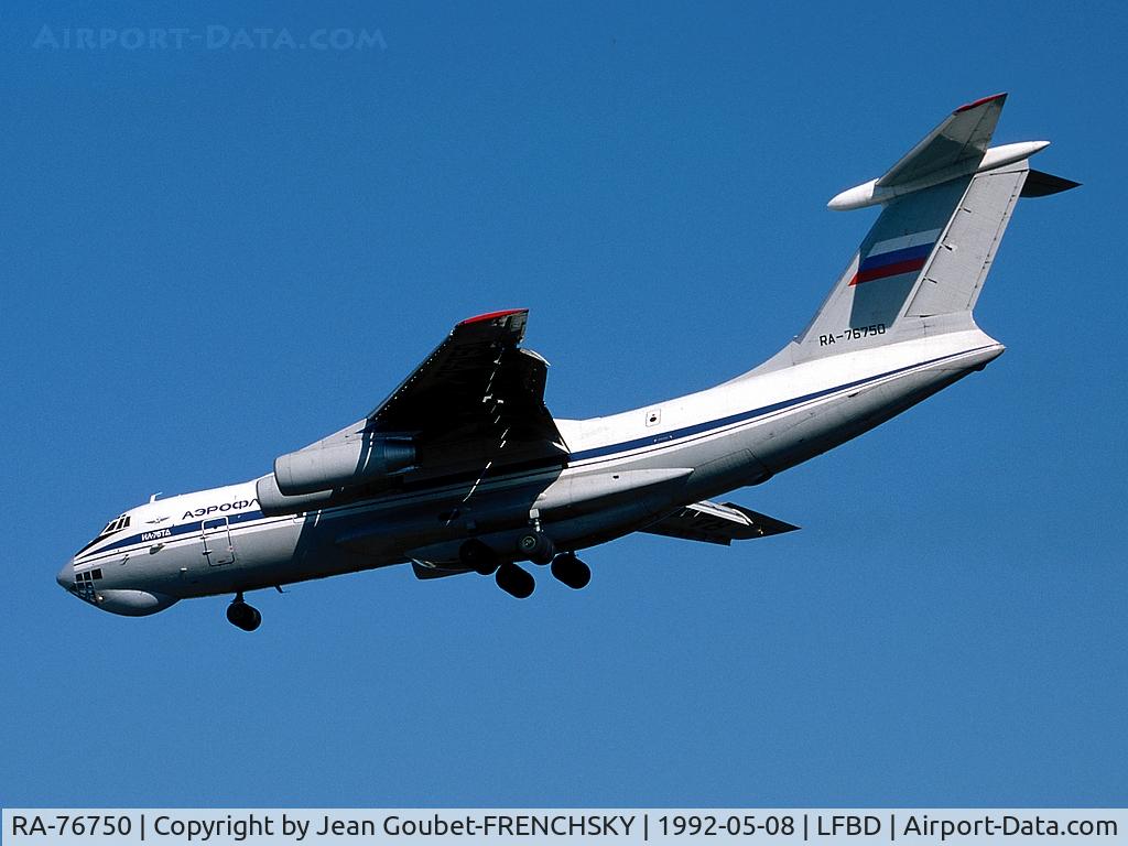RA-76750, 1988 Ilyushin Il-76TD C/N 0083485561, Aeroflot landing 23