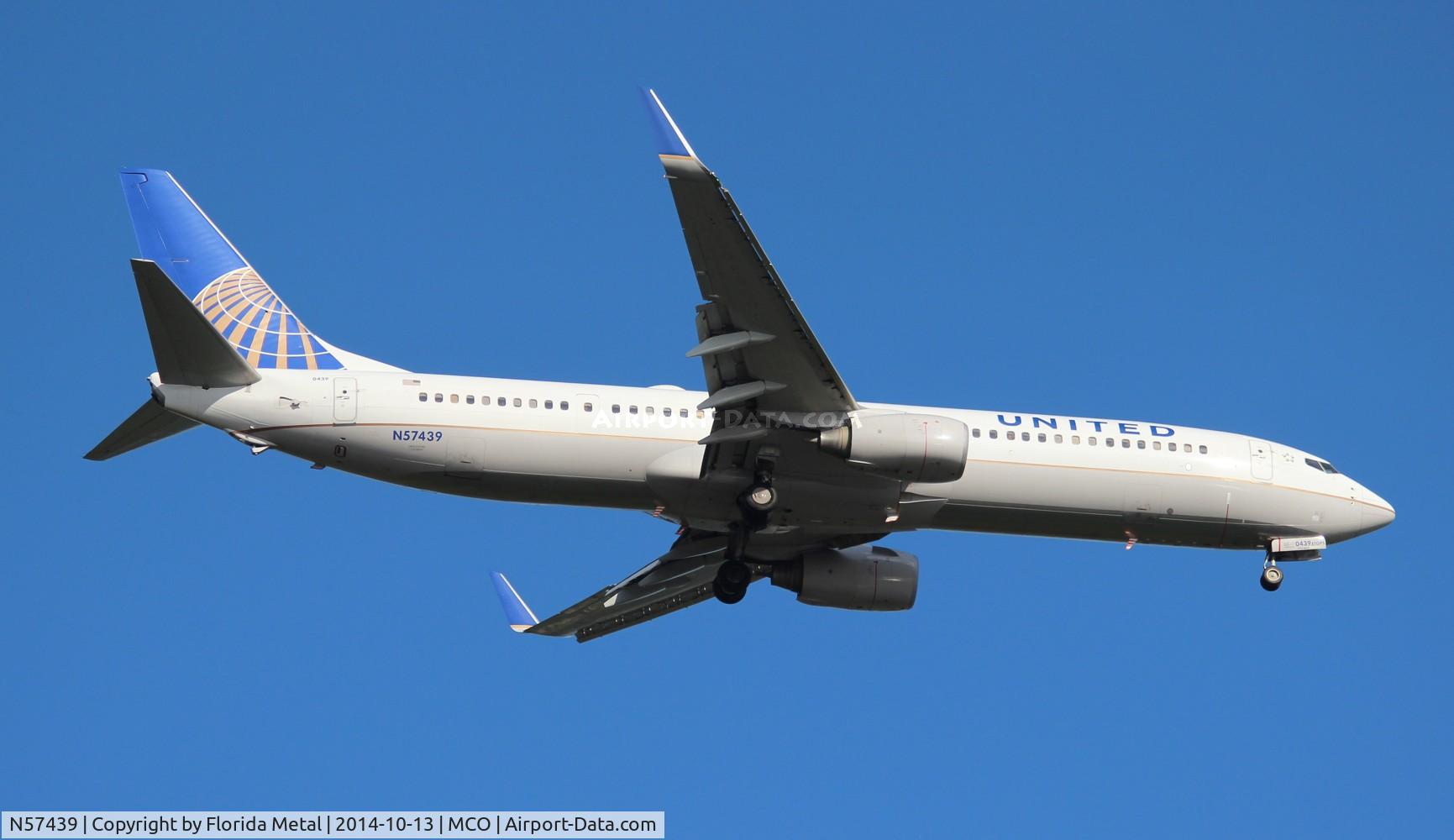 N57439, 2009 Boeing 737-924/ER C/N 33534, United