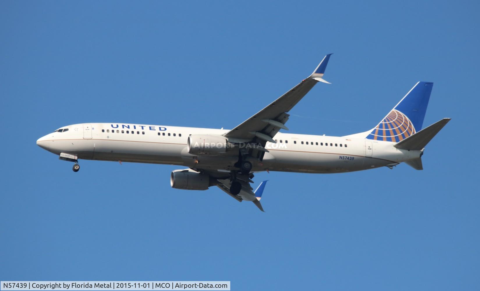 N57439, 2009 Boeing 737-924/ER C/N 33534, United