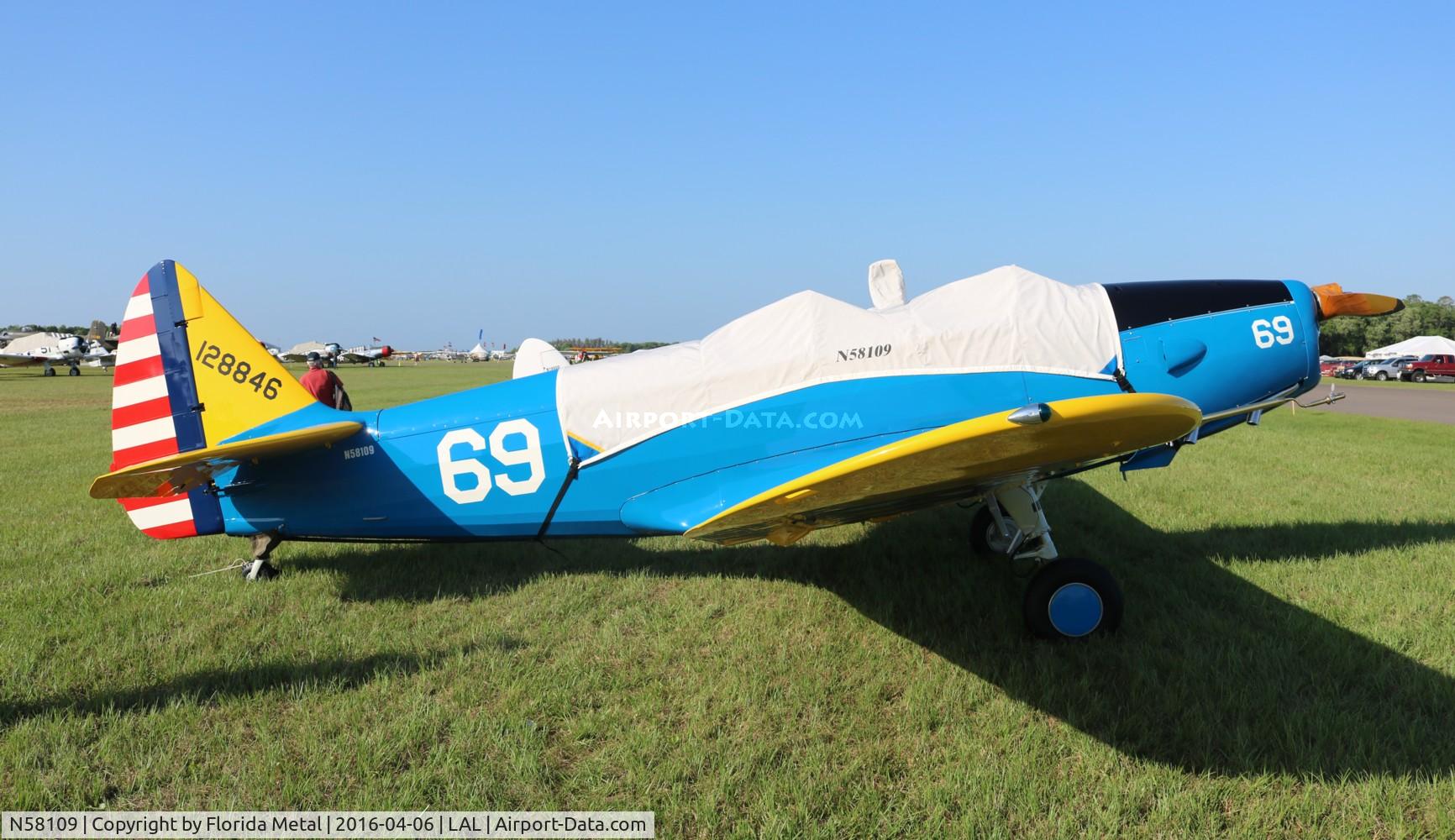 N58109, 1943 Fairchild M-62A C/N T43-7208, PT-19