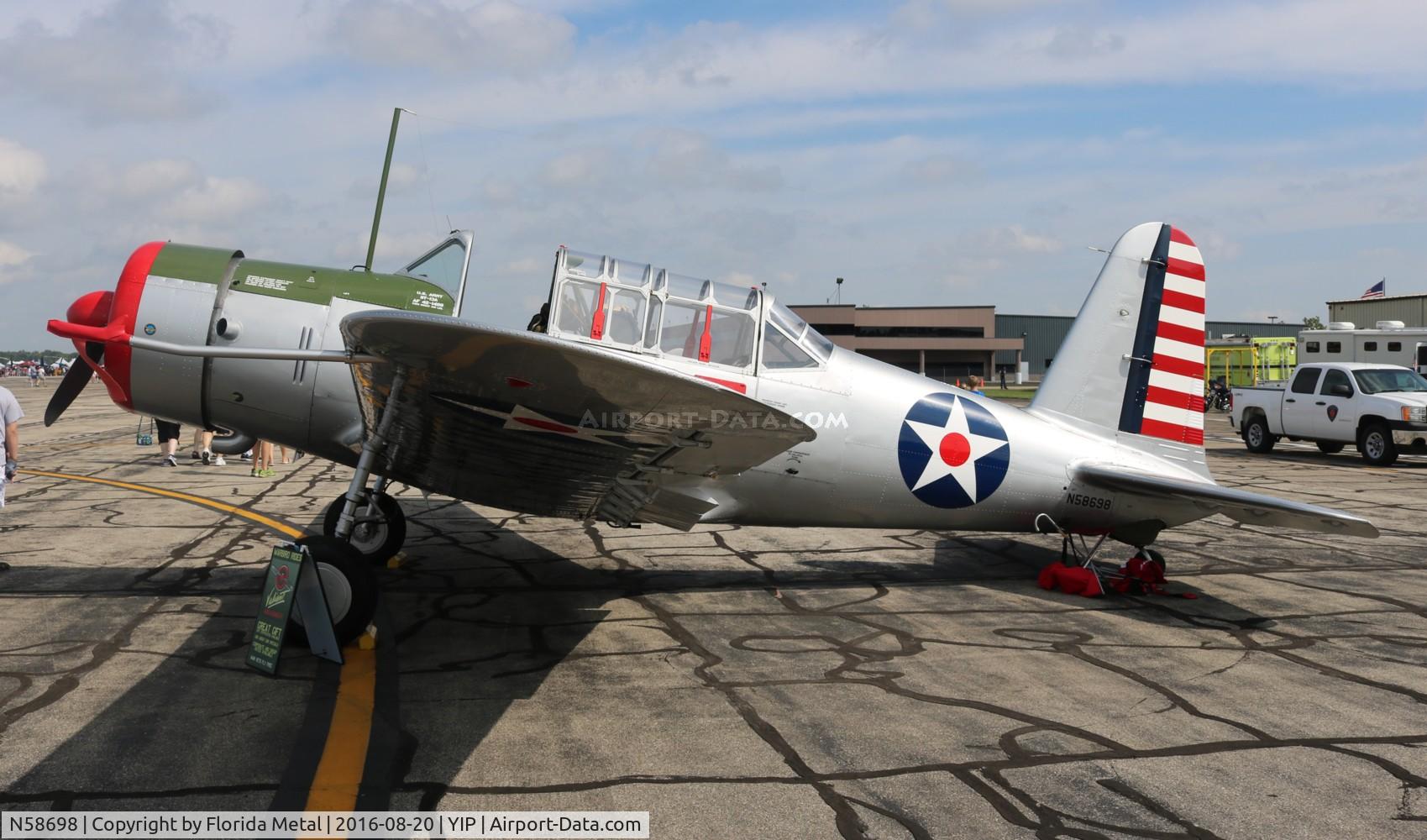 N58698, Consolidated Vultee BT-13A C/N 5836, BT-13A