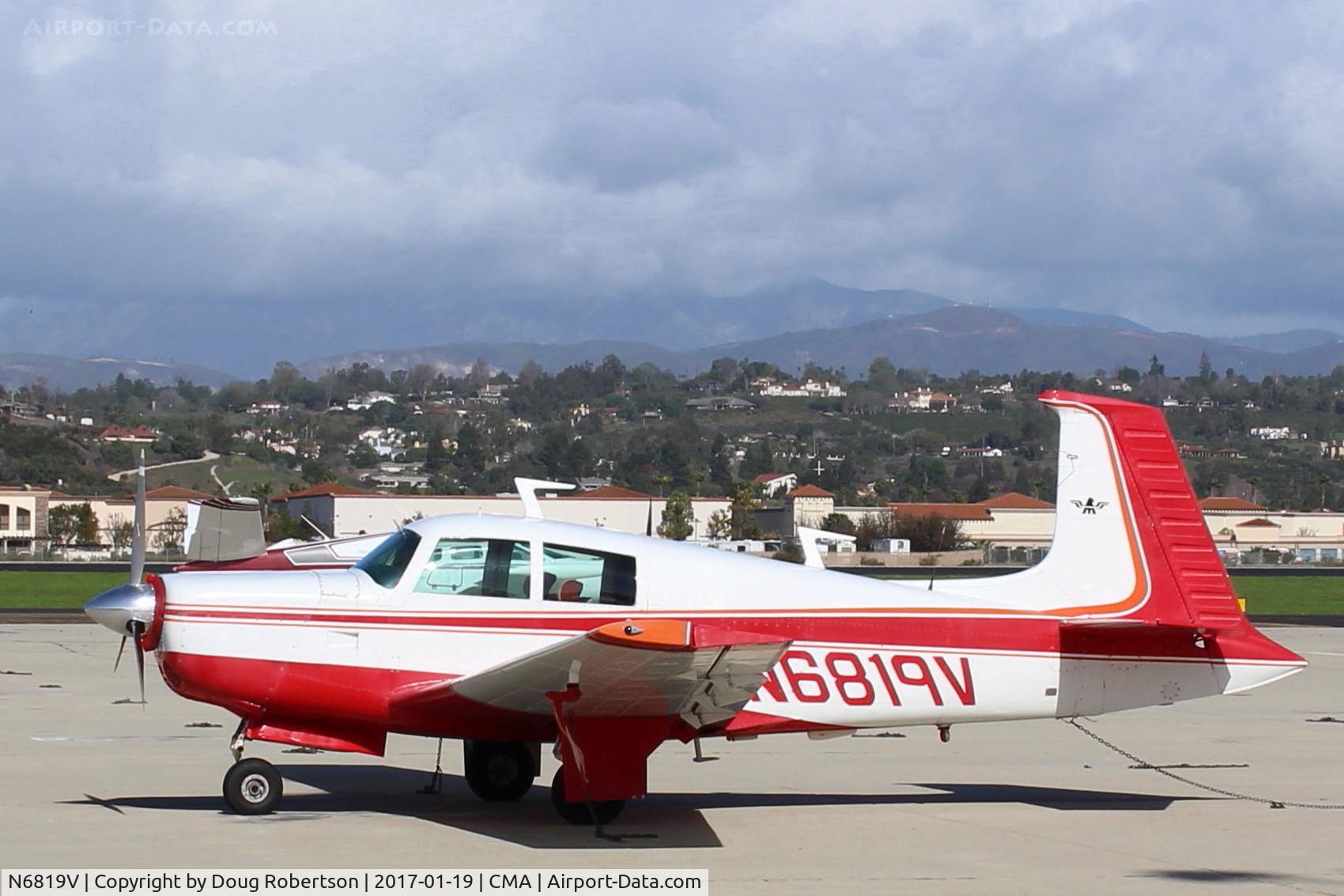 N6819V, 1971 Aerostar M-20E Aerostar 201 C/N 21-0006, 1971 Mooney M20E CHAPARRAL, Lycoming IO-360-A1A 200 Hp, originally Aerostar markings-23 built by Aerostar in 1971 to Mooney M20E CHAPARRAL Approved Type Certificate. Clear?