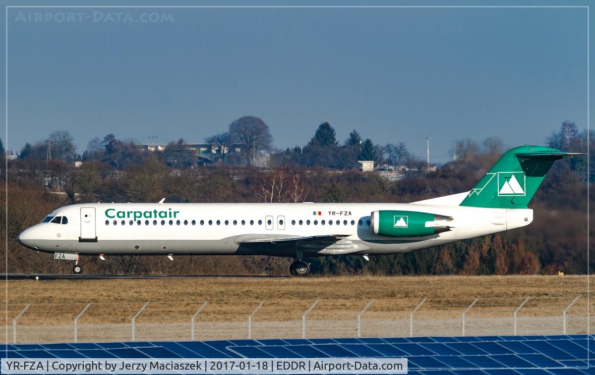 YR-FZA, 1992 Fokker 100 (F-28-0100) C/N 11395, 1992 Fokker 100