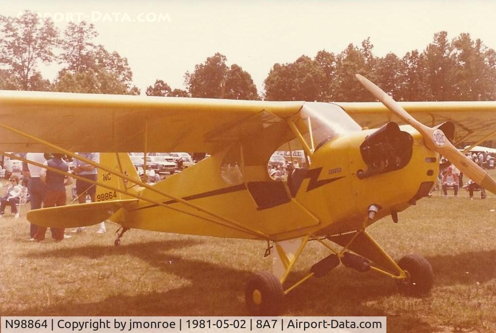 N98864, 1946 Piper J3C-65S Cub C/N 19126, Scanned from Print