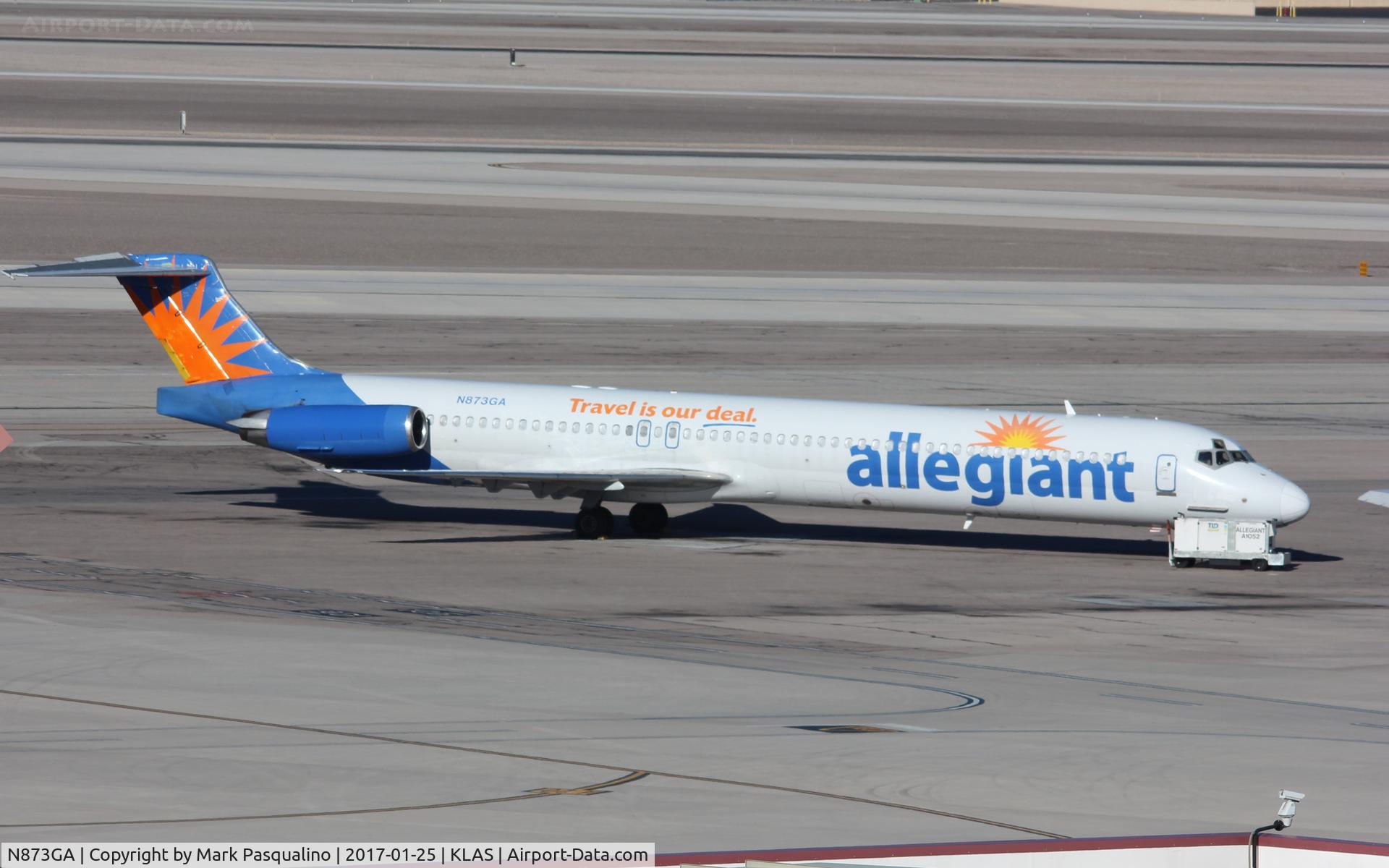 N873GA, 1988 McDonnell Douglas MD-83 (DC-9-83) C/N 49658, MD-88