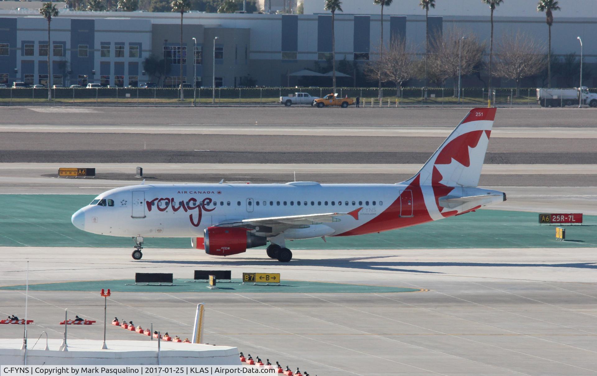 C-FYNS, 1997 Airbus A319-114 C/N 572, Airbus A319