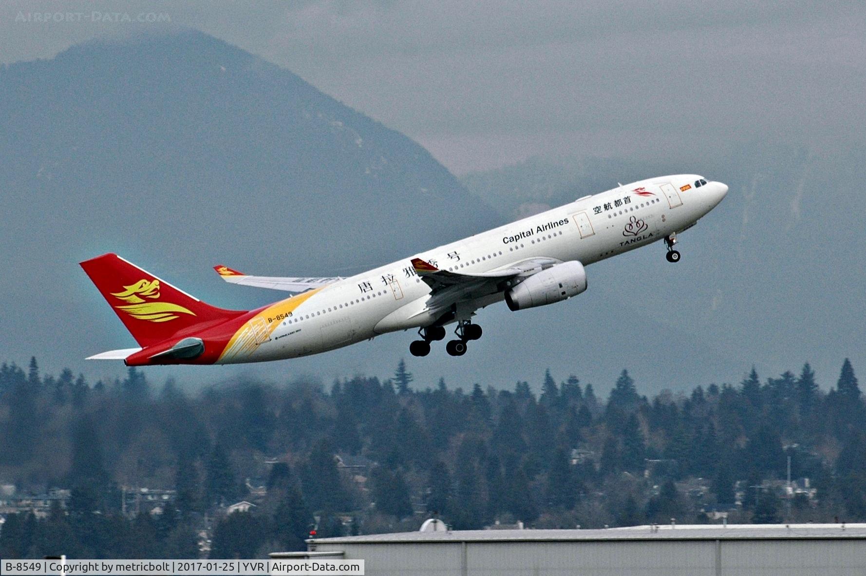 B-8549, 2009 Airbus A330-243 C/N 988, Departure to Qingdao and Hangzhou