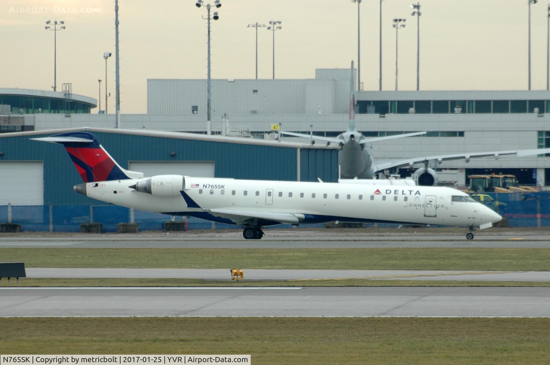 N765SK, 2005 Bombardier CRJ-702 (CL-600-2C10) Regional Jet C/N 10231, Now in Delta Connection colours