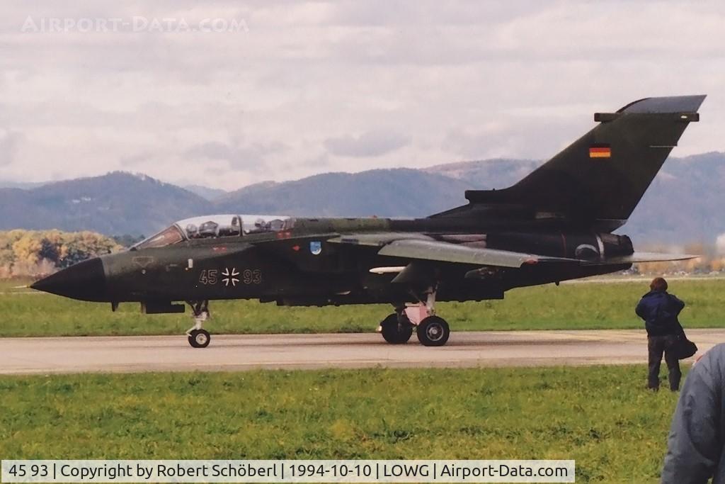 45 93, Panavia Tornado IDS C/N 727/GS234/4293, Graz Airshow 1994