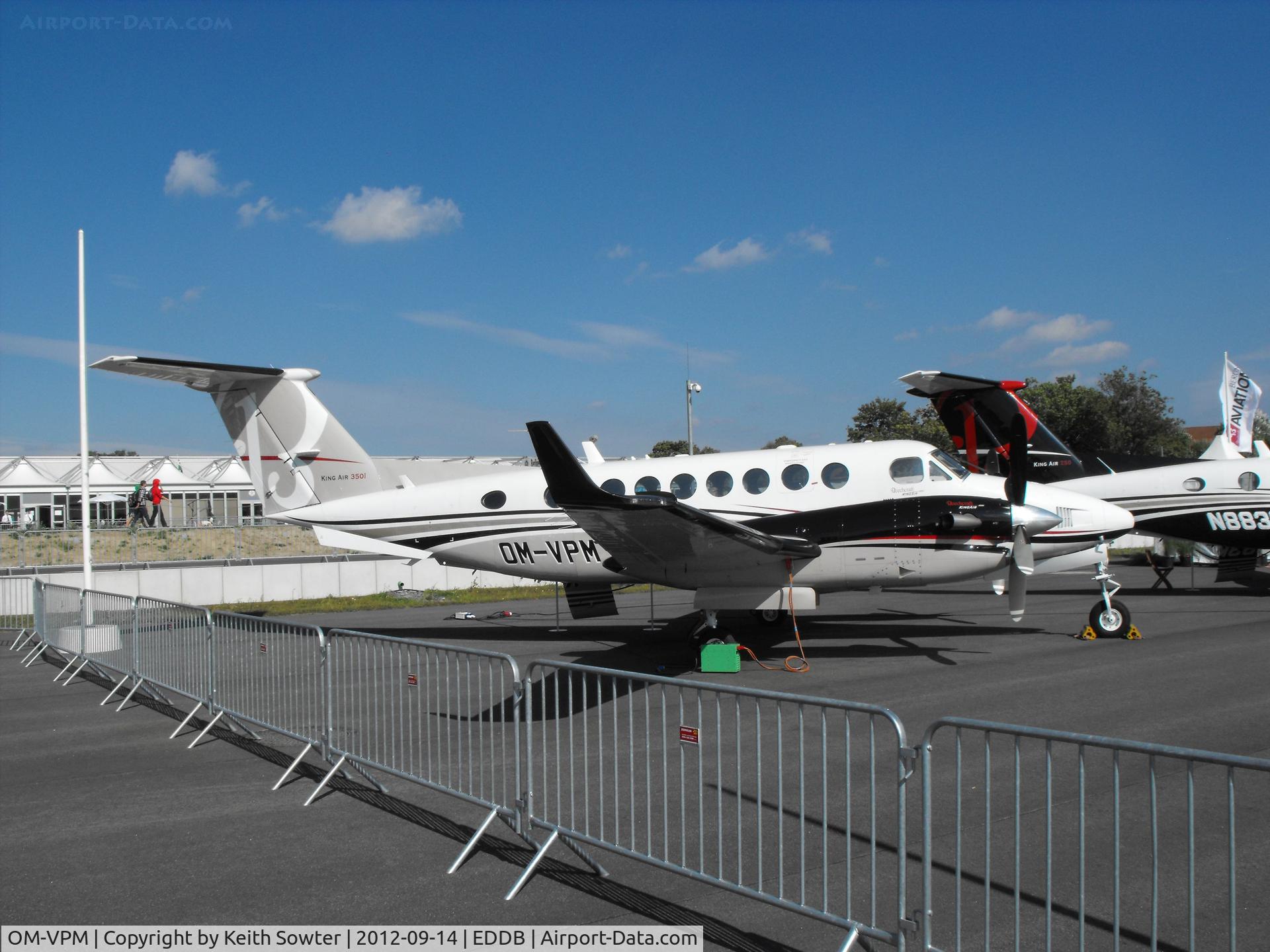 OM-VPM, Hawker Beechcraft 350 King Air (B300) C/N FL-700, Berlin ILA