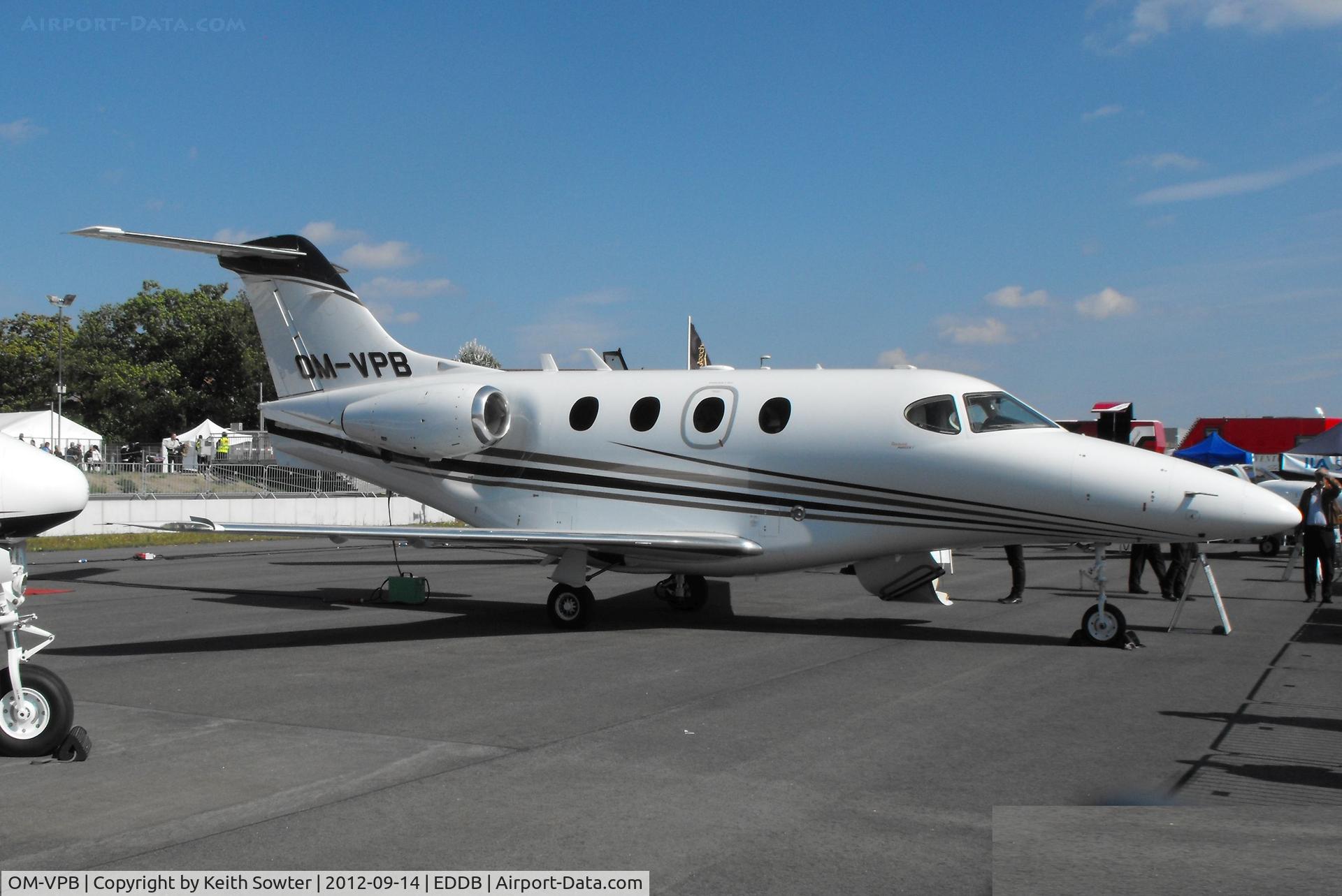 OM-VPB, 2008 Hawker Beechcraft 390 Premier 1A C/N RB-256, Berlin ILA