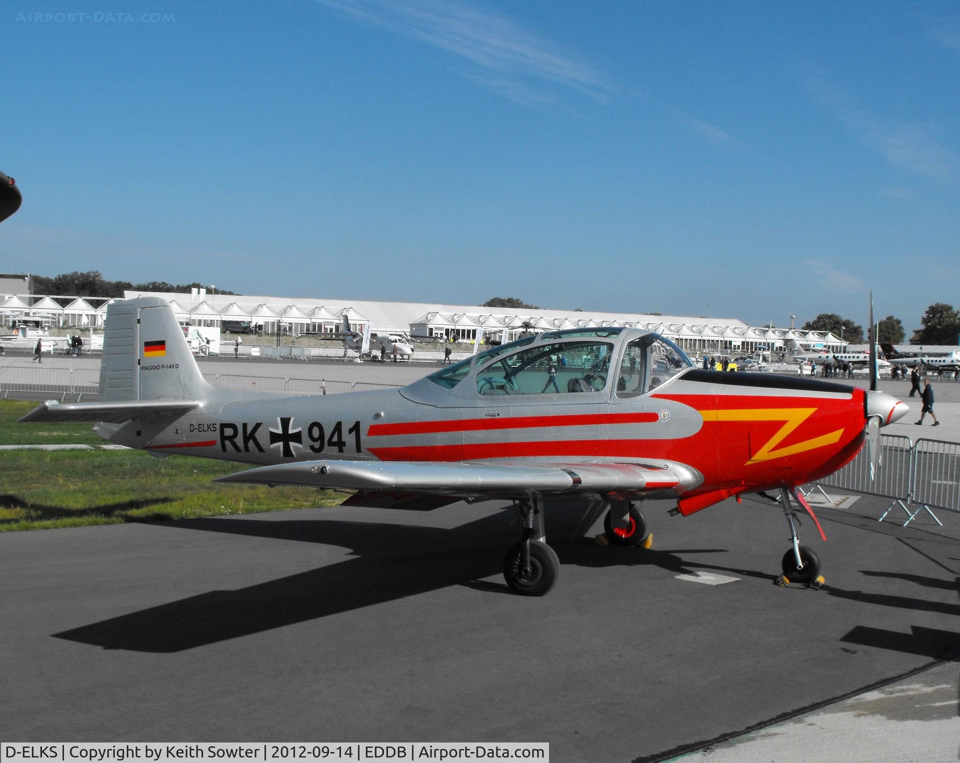 D-ELKS, Piaggio FWP-149D C/N 256, Berlin ILA