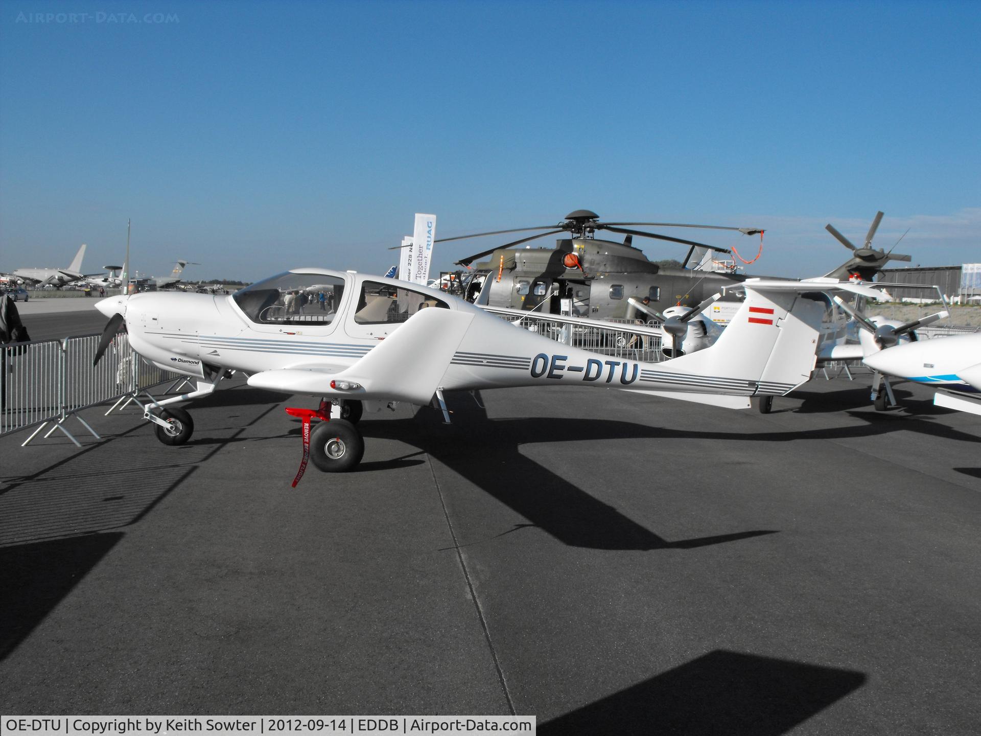 OE-DTU, Diamond DA-40NG Diamond Star C/N 40.N039, Berlin ILA