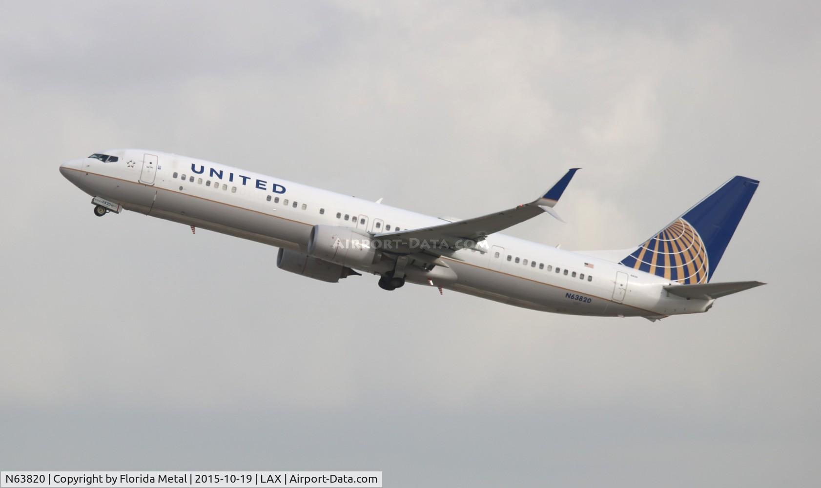 N63820, 2014 Boeing 737-924/ER C/N 43534, United