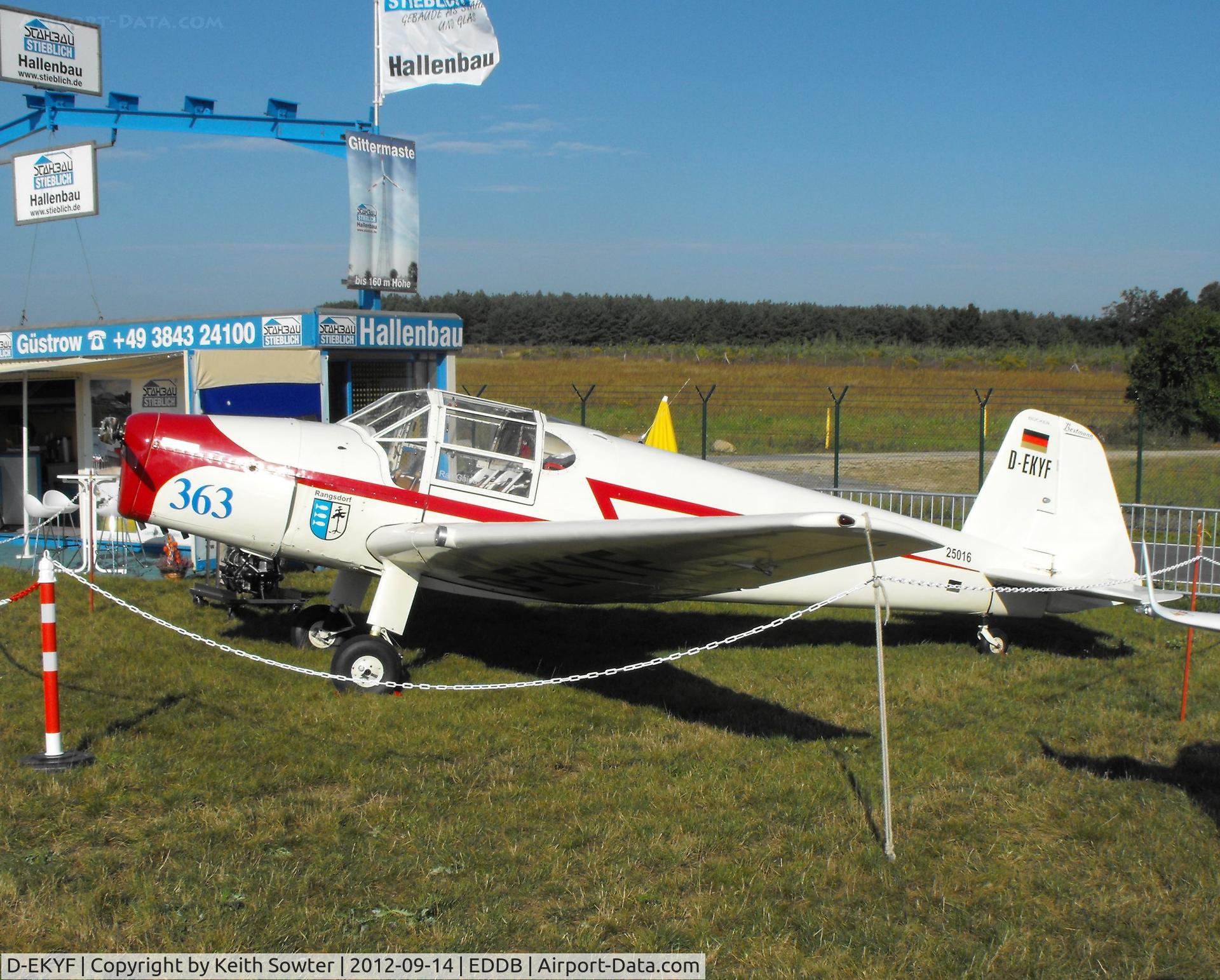 D-EKYF, Bucker Bu-181B-1 Bestmann C/N 25016, Berlin ILA