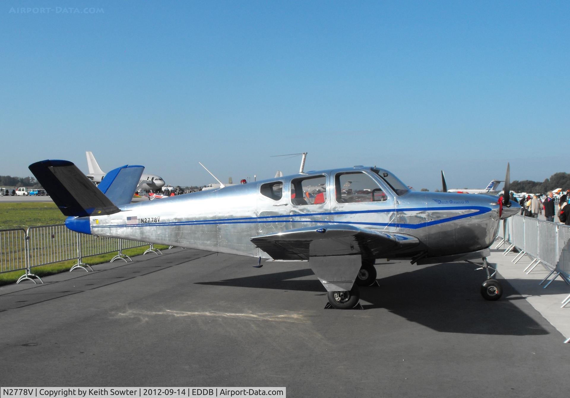 N2778V, 1947 Beech 35 Bonanza C/N D-170, Berlin ILA