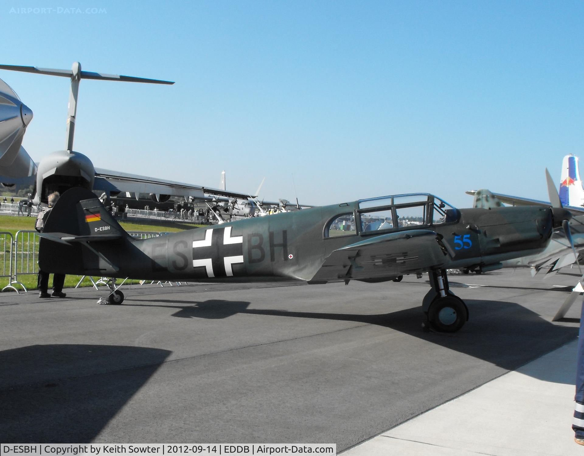 D-ESBH, Messerschmitt Bf-108B-2 Taifun C/N 3701-14, Berlin ILA