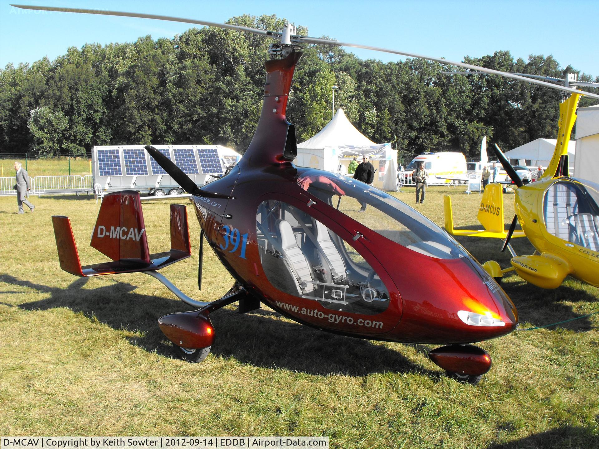 D-MCAV, 2011 AutoGyro Cavalon C/N V00004, Berlin ILA