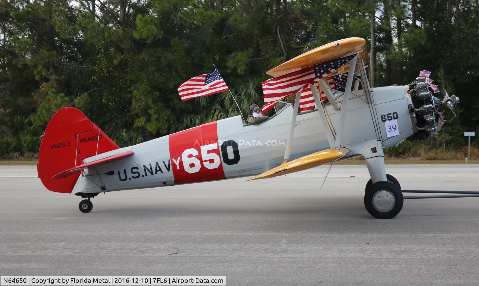 N64650, 1942 Boeing B75N1 C/N 75-6534, PT-17/N2S