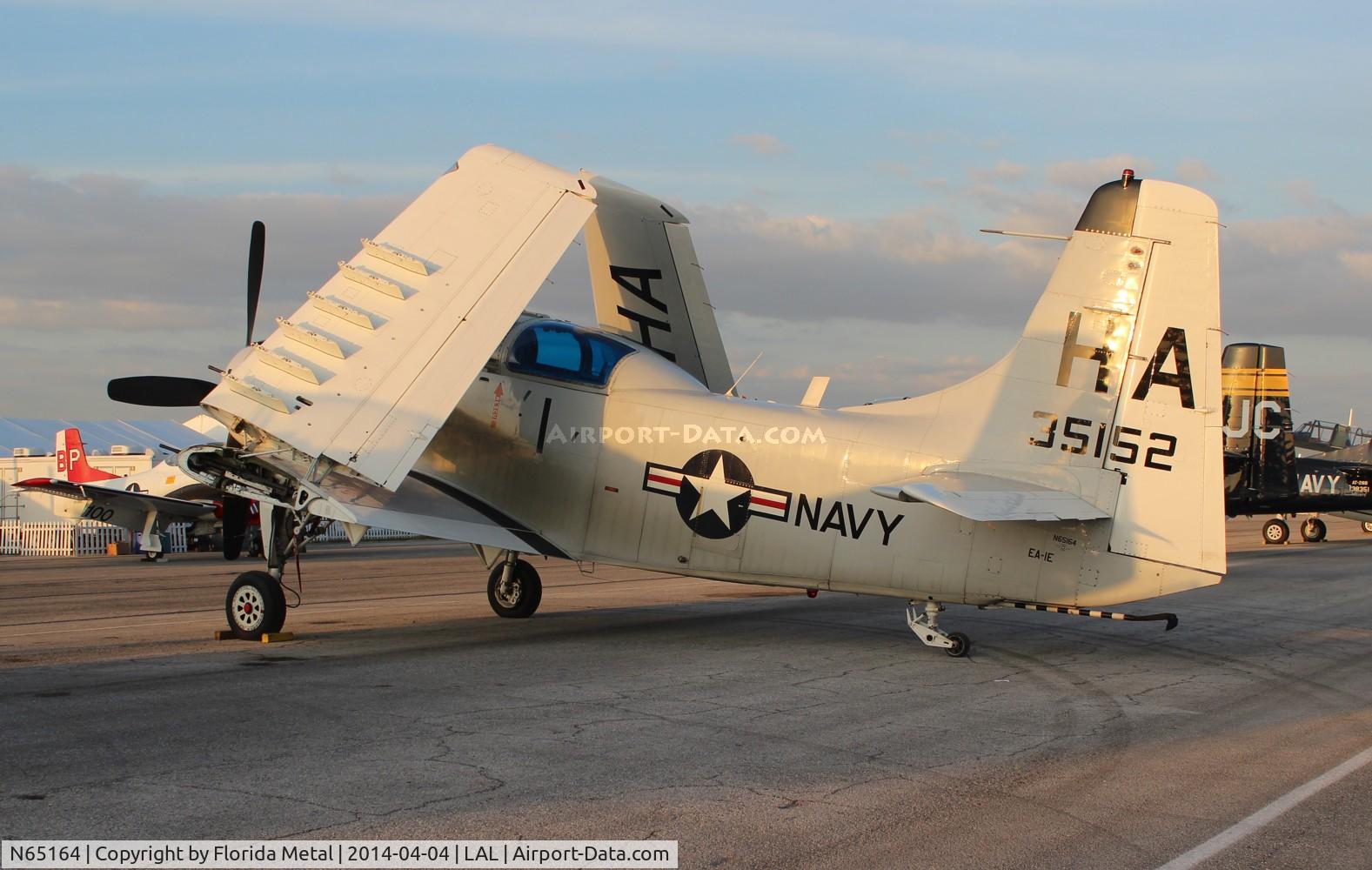 N65164, 1955 Douglas EA-1E Skyraider AD-5W C/N 55-471DH, EA-1E