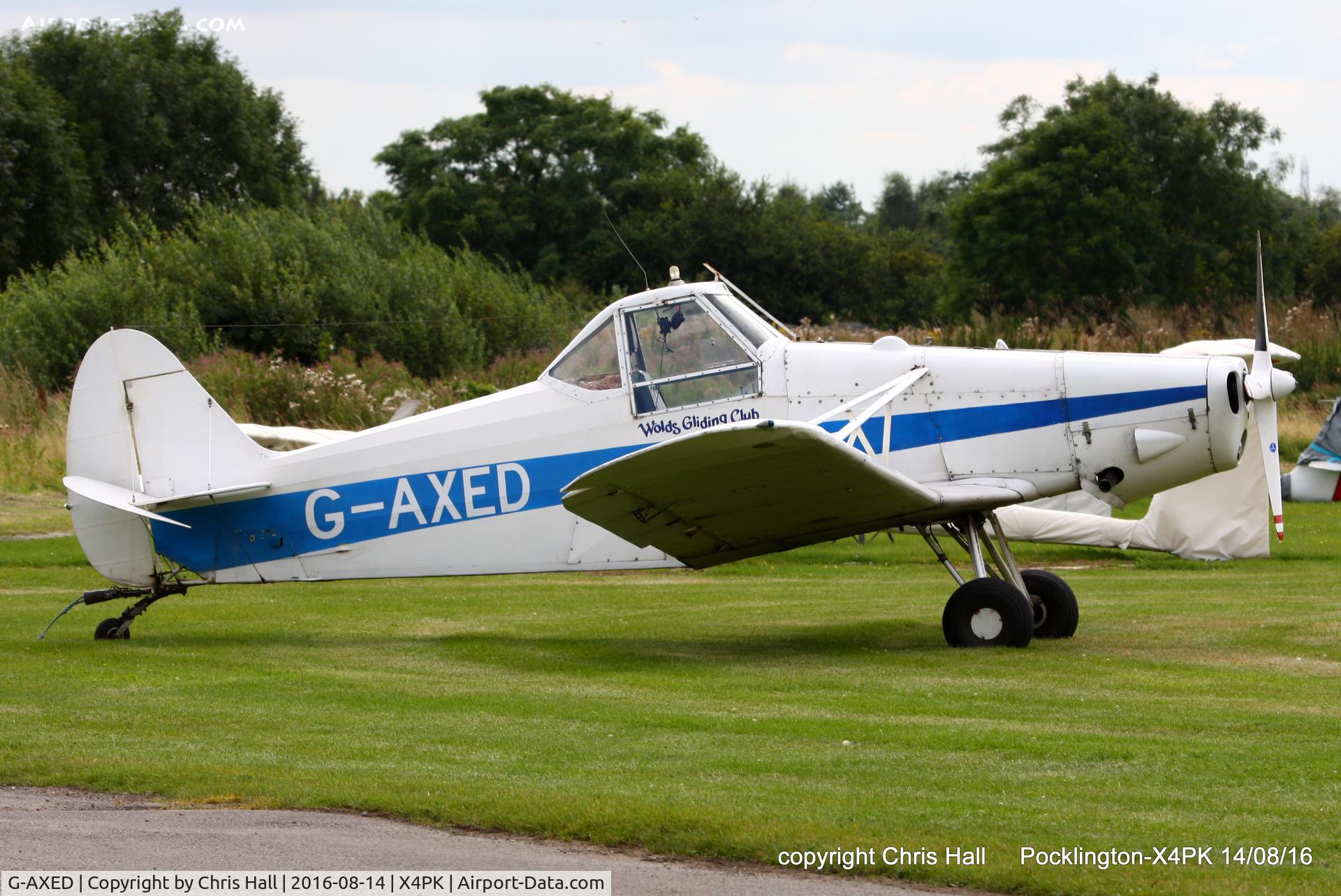 G-AXED, 1965 Piper PA-25-235 Pawnee C/N 25-3586, at Pocklington