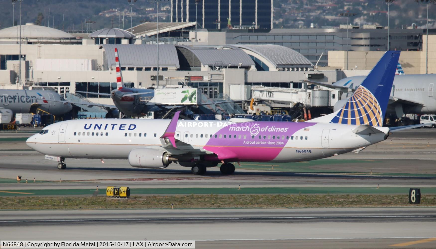N66848, 2015 Boeing 737-924/ER C/N 42188, United
