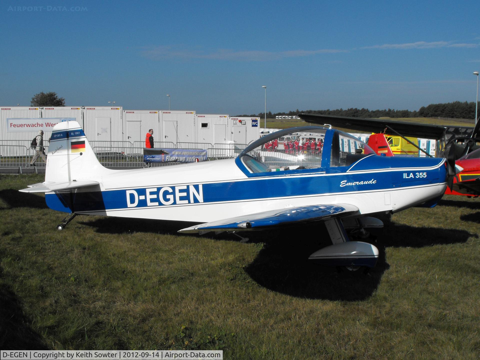 D-EGEN, 1961 Piel CP-301A Emeraude C/N AB.402, Berlin ILA
