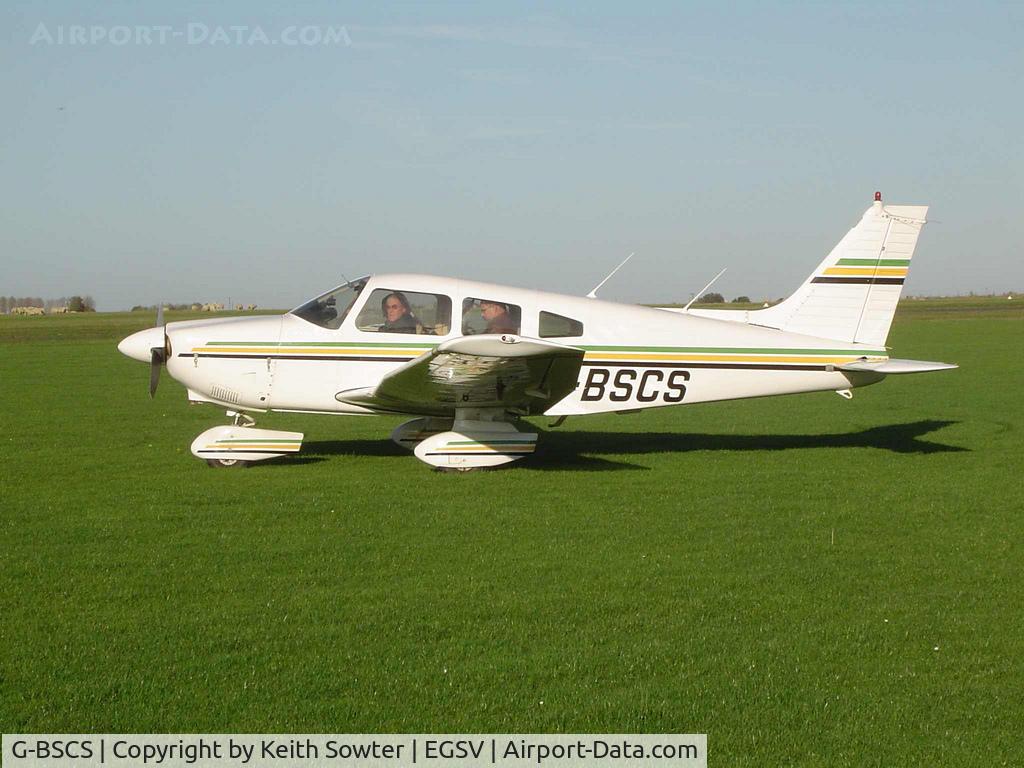 G-BSCS, 1977 Piper PA-28-181 Cherokee Archer II C/N 28-7890064, Old Buckenham Airfield