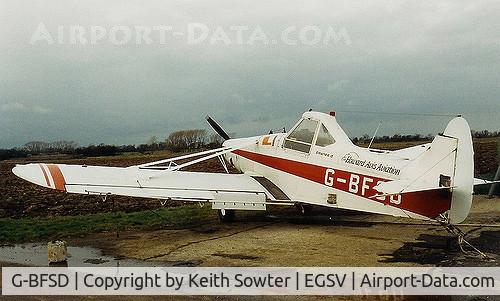 G-BFSD, 1976 Piper PA-25-235 Pawnee C/N 25-7656084, Old Buckenham Airfield