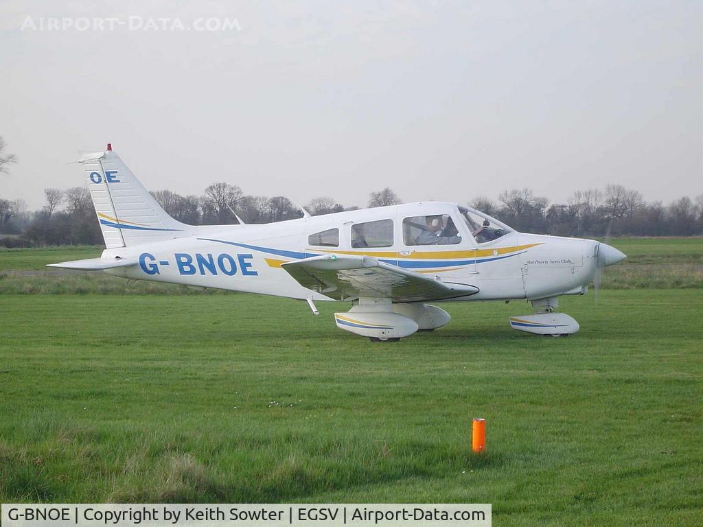 G-BNOA, 1981 Piper PA-38-112 Tomahawk Tomahawk C/N 38-81A0107, Old Buckenham Airfield