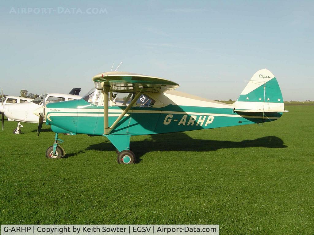 G-ARHP, 1960 Piper PA-22-160 Tri Pacer C/N 22-7549, Old Buckenham Airfield