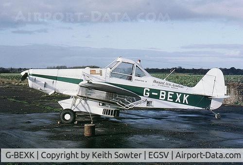 G-BEXK, 1977 Piper PA-25-235 Pawnee C/N 25-7756004, Old Buckenham Airfield
