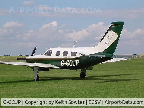 G-GOJP, 2000 Piper PA-46-350P Malibu Mirage C/N 4636309, Old Buckenham Airfield