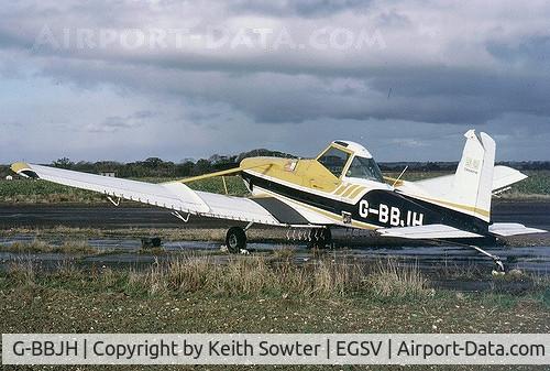 G-BBJH, 1973 Cessna A.188B AgTruck C/N A188-01277T, Old Buckenham Airfield