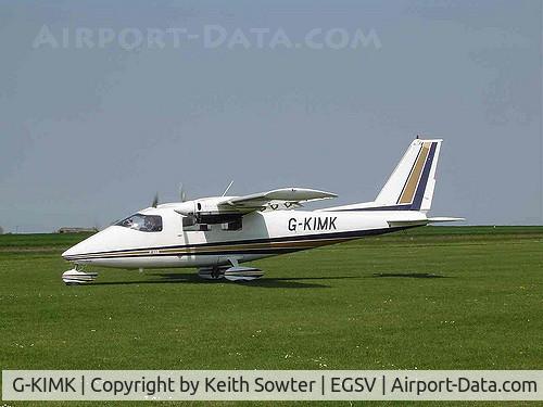 G-KIMK, 1975 Partenavia P-68B C/N 27, Old Buckenham Airfield
