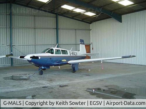 G-MALS, 1981 Mooney M20K C/N 25-0573, Old Buckenham Airfield